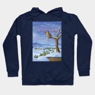 Winter landscape Hoodie